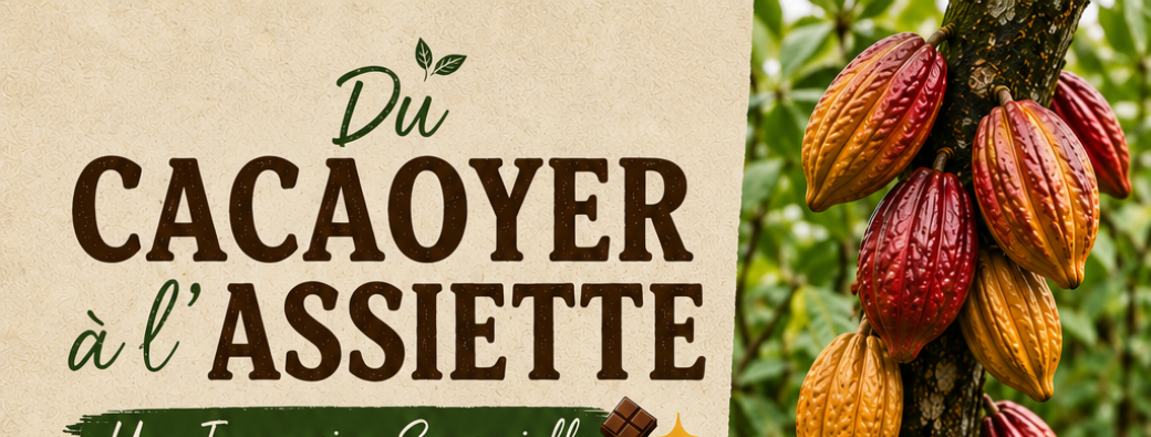 Du cacaoyer à l’assiette