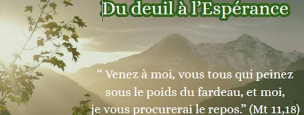 Du deuil à l'Espérance - journée des familles