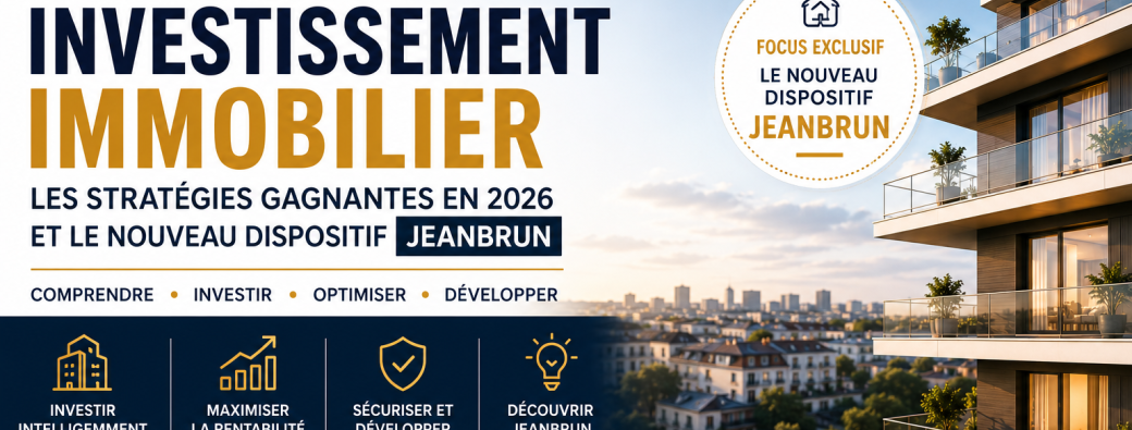 “Du projet à la rentabilité : maîtrisez l’investissement immobilier et découvrez Jeanbrun”
