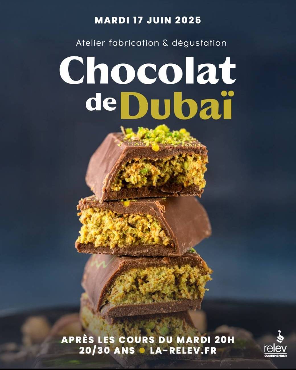 Dubai Chocolate - Atelier fabrication & dégustation