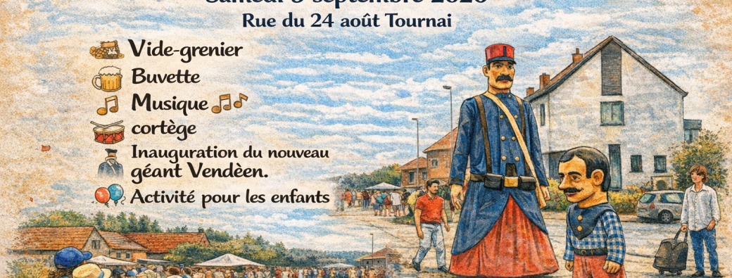 Vide grenier de la Ducasse du Faubourg Morel / Tournai