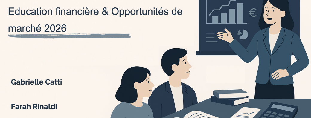 ÉDUCATION FINANCIÈRE & OPPORTUNITÉS DE MARCHÉ 2026