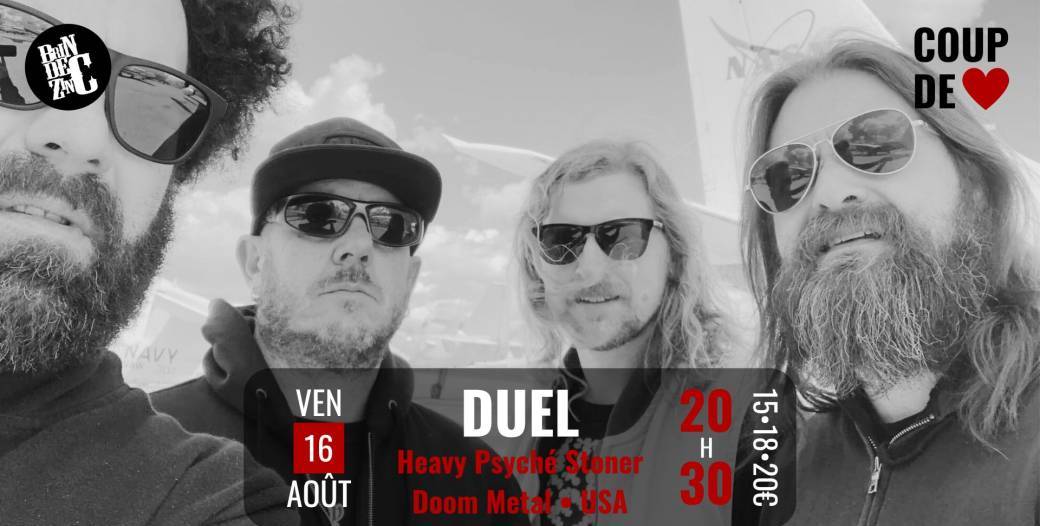 DUEL (Heavy Psyché Stoner • Doom Metal • USA • Coup de ❤️)