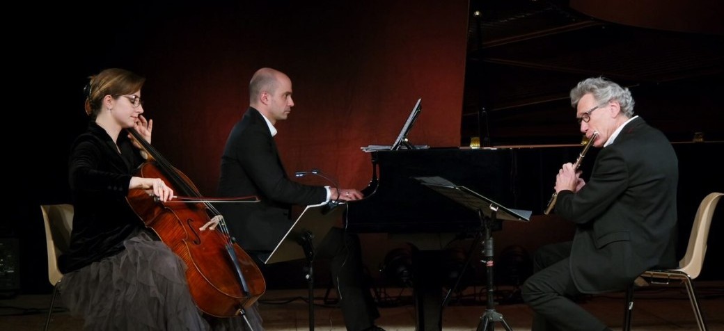 Duo Fortecello et le flûtiste Olivier Lusinchi