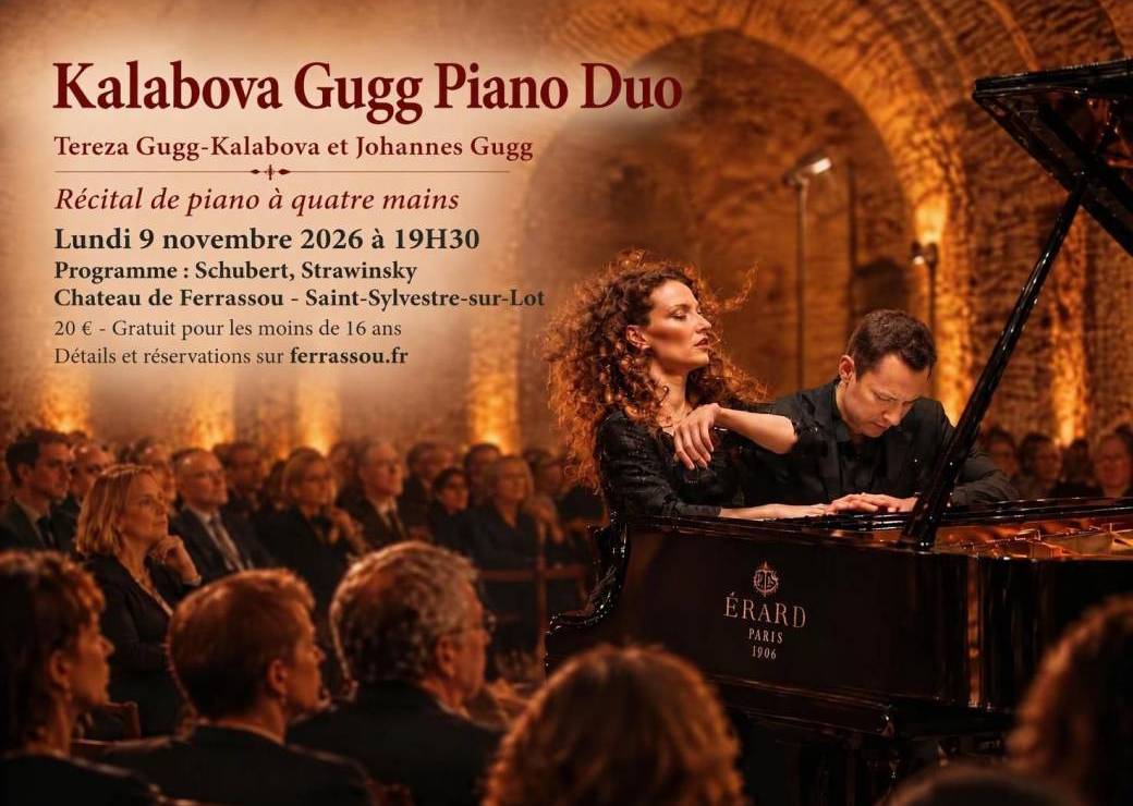 Duo Kalabova Gugg - Récital de piano à 4 mains