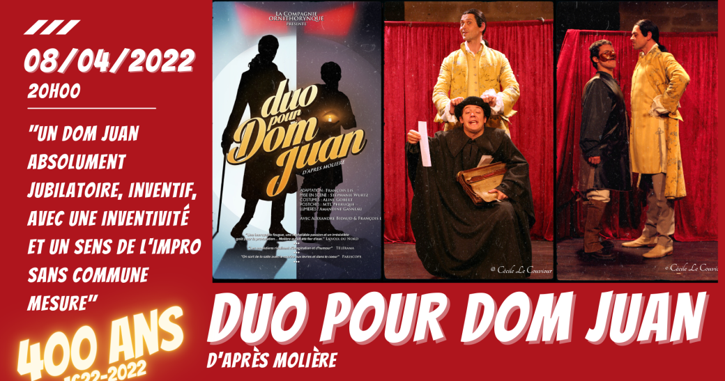Duo pour Dom Juan [théâtre - comédie]
