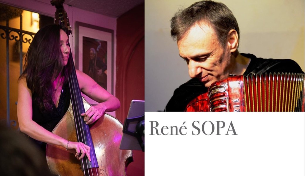 Duo René SOPA accordéon & Sophie DESVERGNES contrebasse