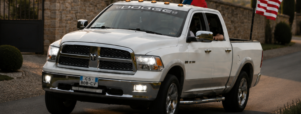 Dodge RAM 1500 V8 430ch (CS-908-CV) (4 pers. par baptême)