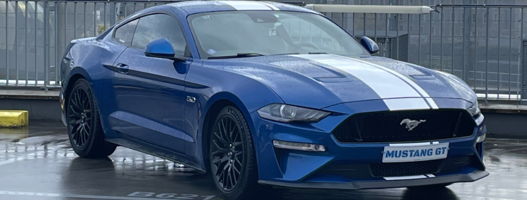 E 2 : Ford Mustang 6 GT bleue 450ch(1 passager)