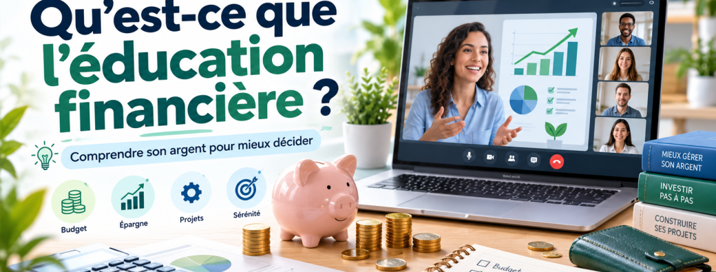  e-conférence gratuite : qu'est-ce que l'éducation financière ? 