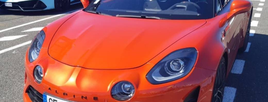 C 8 : Alpine A110 S 292ch orange