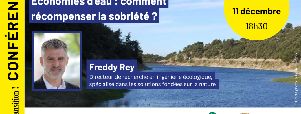 Economies d'eau : comment récompenser la sobriété ?