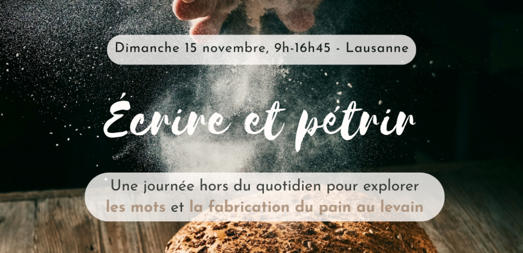 Journée d'atelier "Écrire et pétrir"