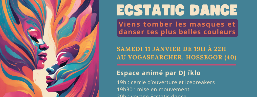 Ecstatic Dance - 1er mars 2025 au Yogasearcher Hossegor