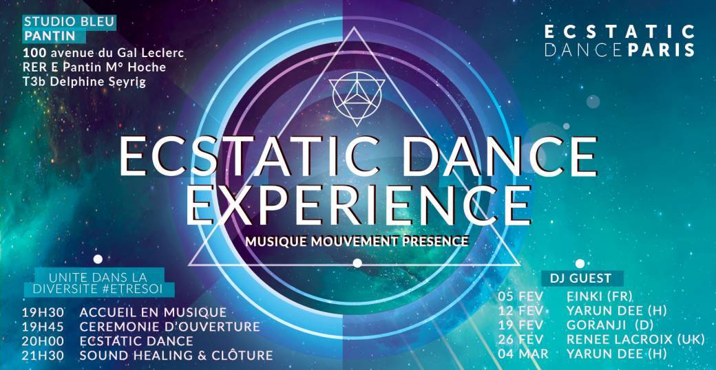 Ecstatic Dance Expérience*** avec Alex Enki (Paris)