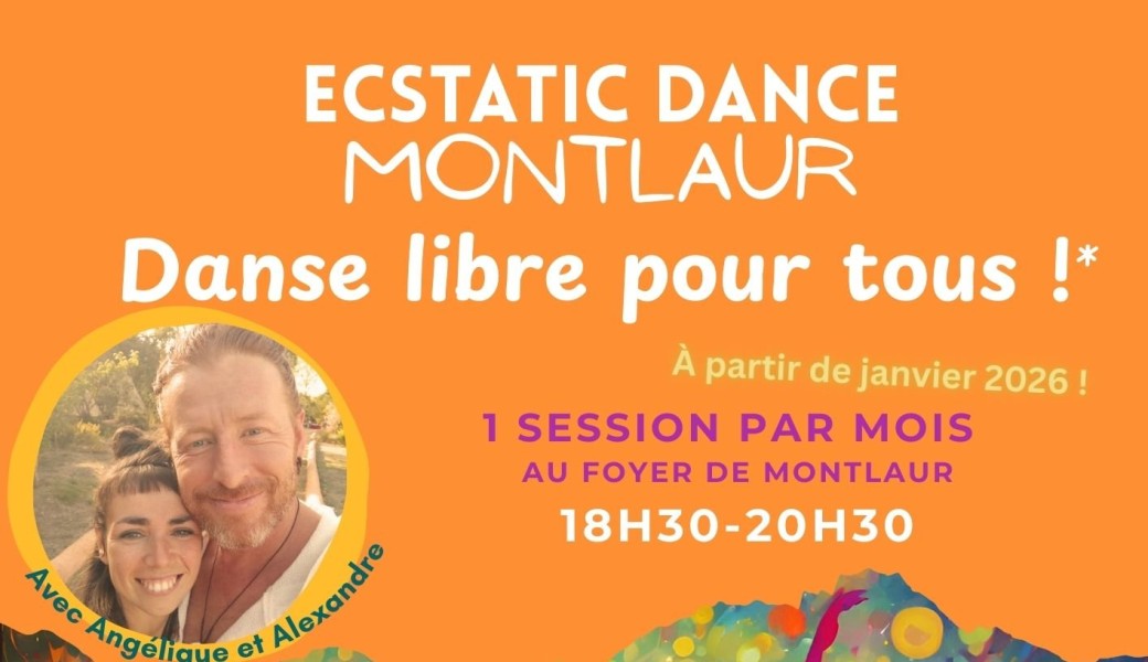 Ecstatic Dance MONTLAUR - FÉVRIER 2026
