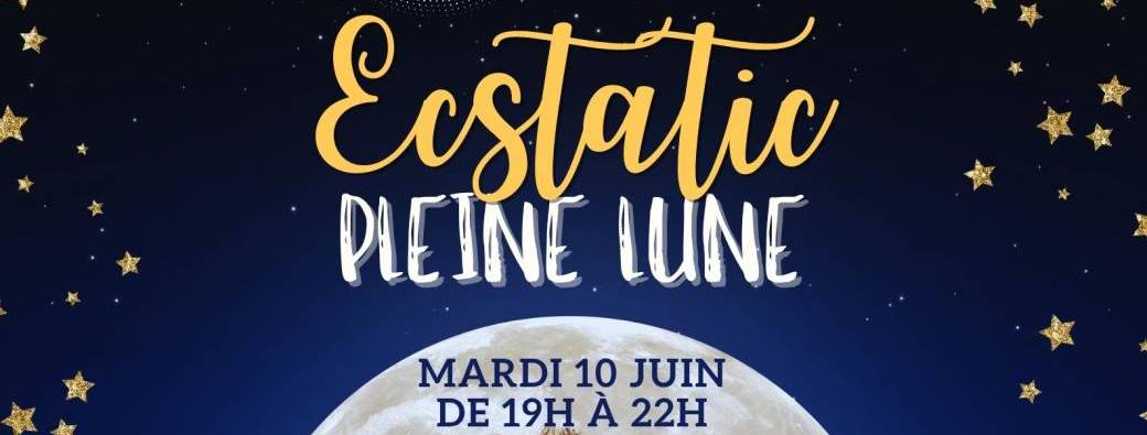 Beach Full Moon Ecstatic Dance - 10 Juin 2025 - Plage du petit travers - Silent disco