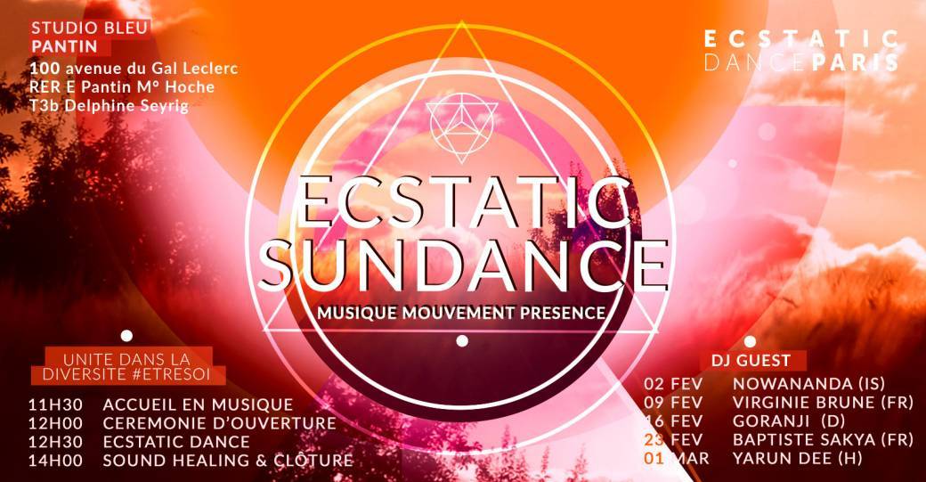 Ecstatic SunDance* avec Virginie Brune (Paris)
