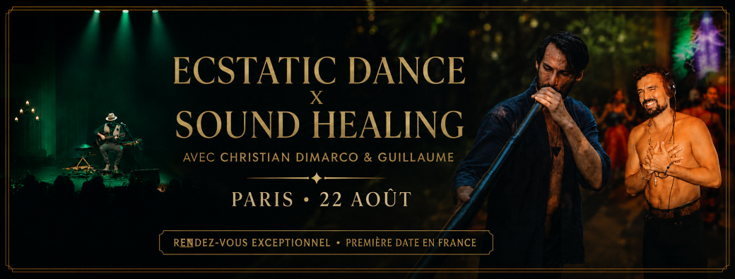 Ecstatic dance X Sound healing Paris 