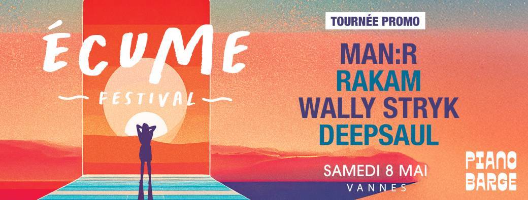 Tournée Écume au Piano Barge - Vannes