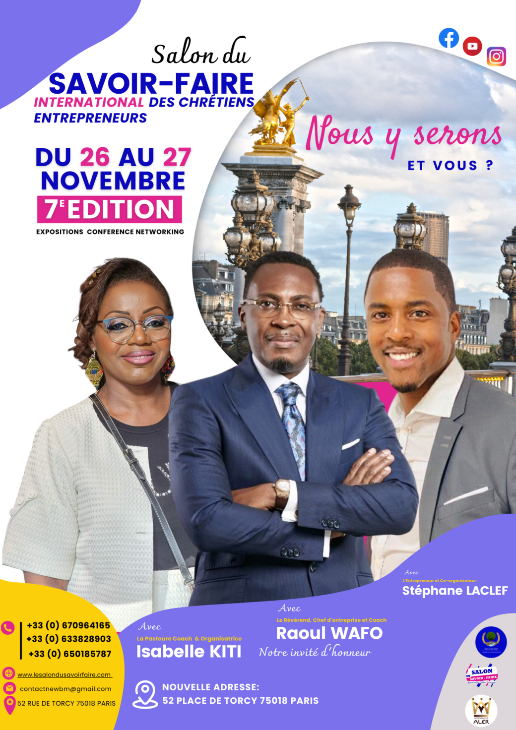 Edition Hiver Salon du Savoir-Faire International des Chrétiens Entrepreneurs 2022