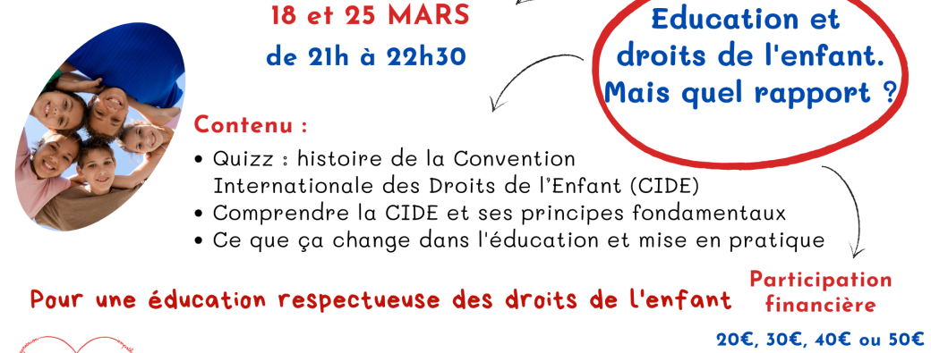 Education et droits de l'enfant. Mais quel rapport ?
