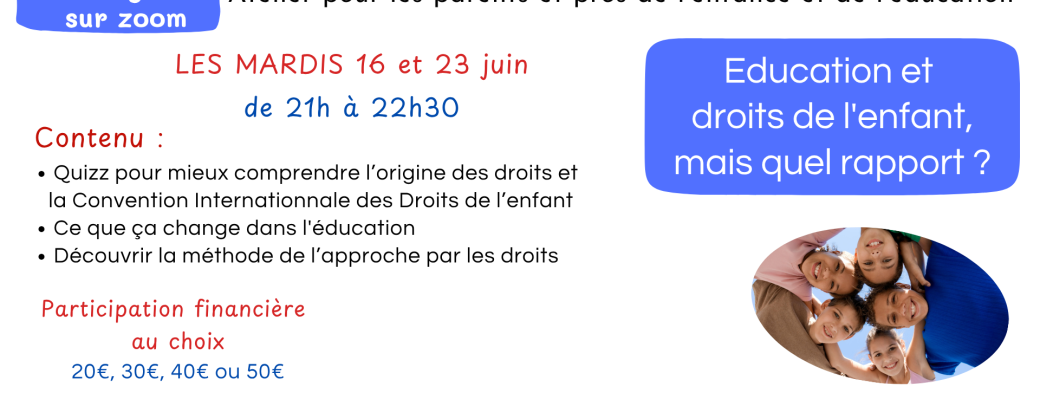 Education et droits de l'enfant. Mais quel rapport ?