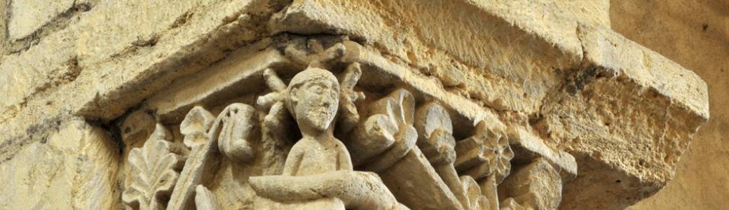 Eglise et prieuré d'Anzy-le-Duc, fleuron de l'art roman brionnais.
