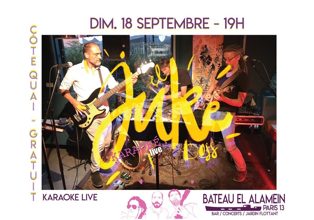 Dim. 18/09 :EL JUKEBOSS - LIVE KARAOKE