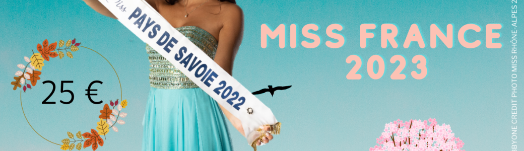 Election Miss Pays de Savoie 2023