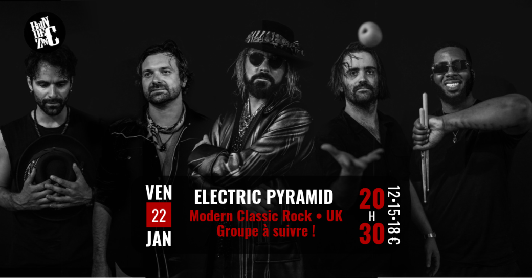 Electric Pyramid (Modern Classic Rock • UK • Groupe à suivre !)