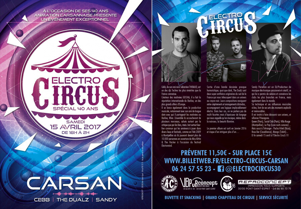 ELECTRO CIRCUS CARSAN