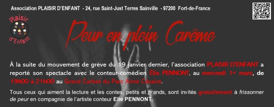 Peur en plein Carême d'Élie PENNONT
