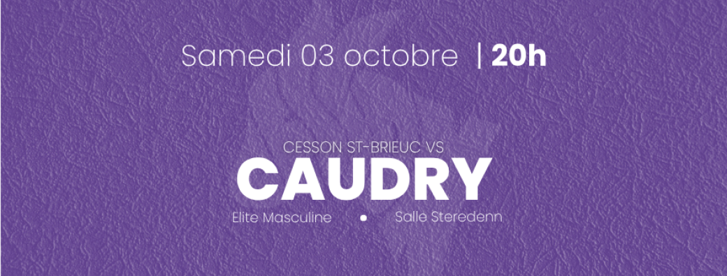 [ELITE MASCULINE] - Cesson Volley vs Caudry