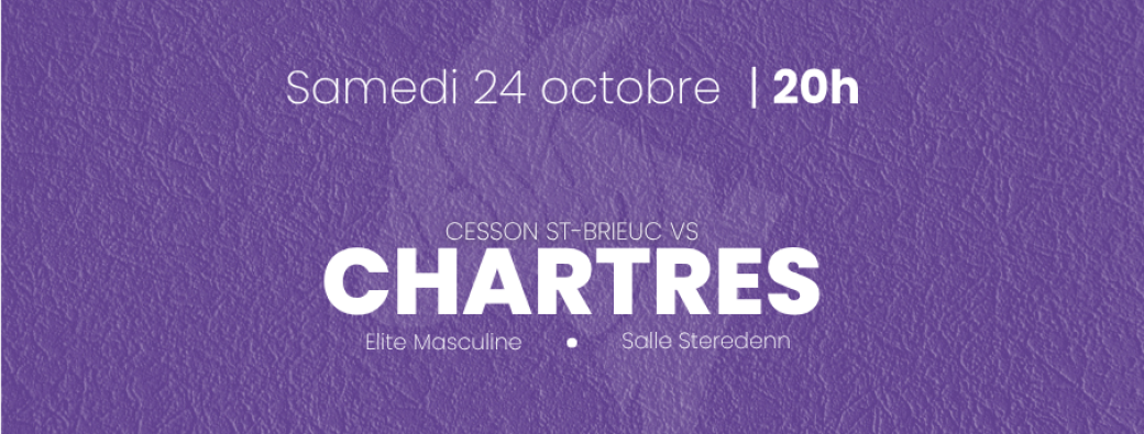 [ELITE MASCULINE] - Cesson Volley vs Chartres