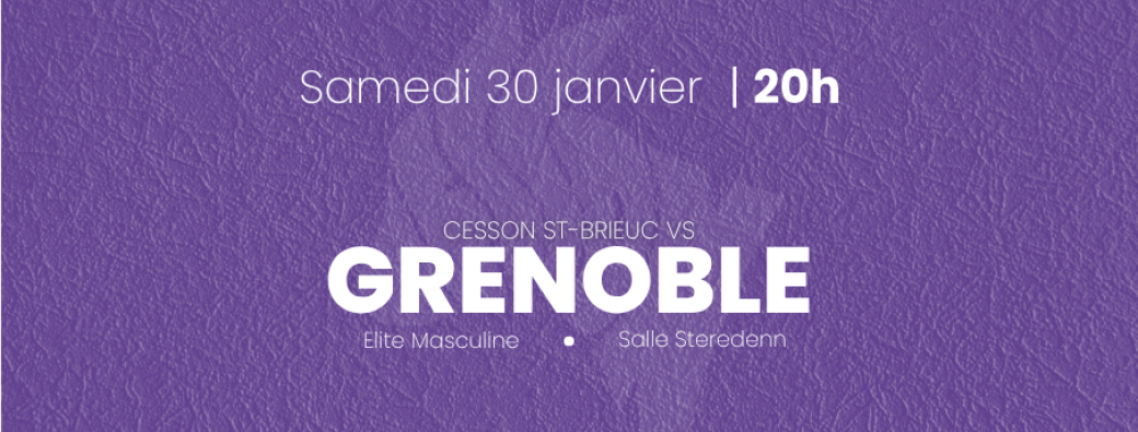 [ELITE MASCULINE] - Cesson Volley vs Grenoble