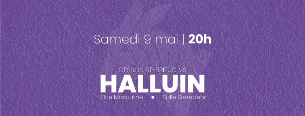 [ELITE MASCULINE] - Cesson Volley vs Halluin