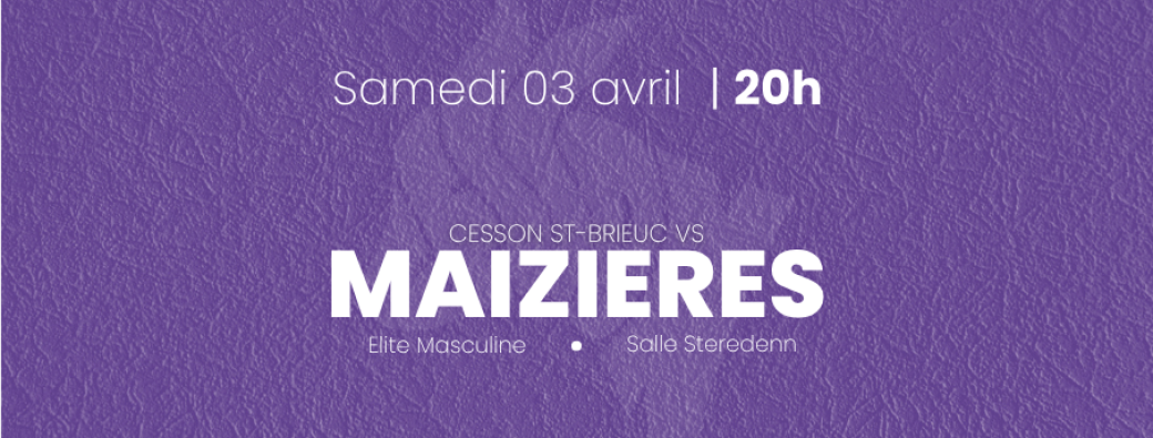 [ELITE MASCULINE] - Cesson Volley vs Maizières