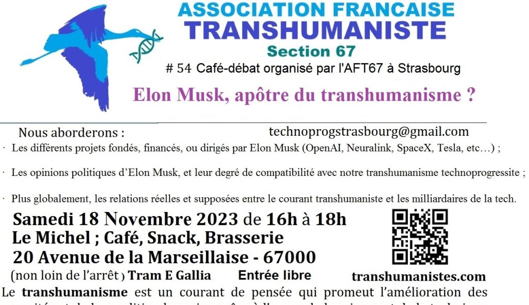  Elon Musk ; Apôtre du Transhumanisme ? 