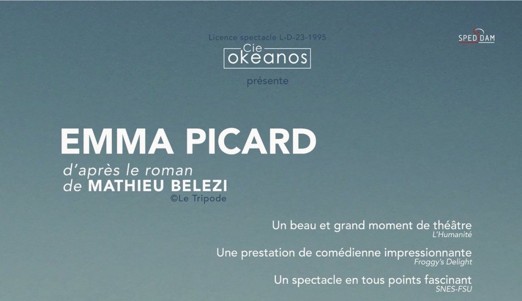 EMMA PICARD  d’après Mathieu BELEZI