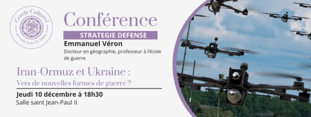 Emmanuel Véron : Vers de nouvelles formes de guerre ?