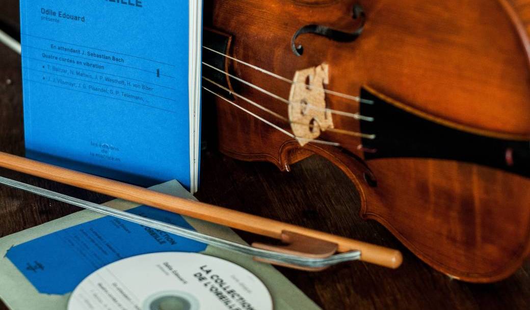 En attendant Johann Sebastian Bach Odile Edouard, violon