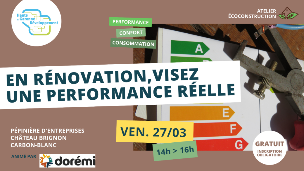 En rénovation, visez une performance réelle
