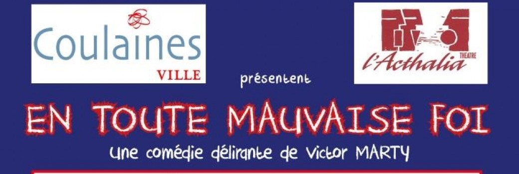 "En toute mauvaise foi" Salle Henri Salvador  - Coulaines Dimanche 26 janvier à 16H
