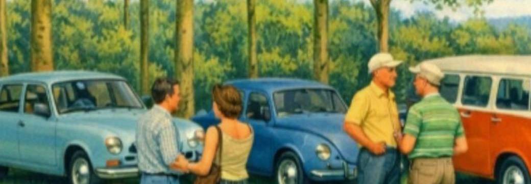 Expo et tours en voitures vintage