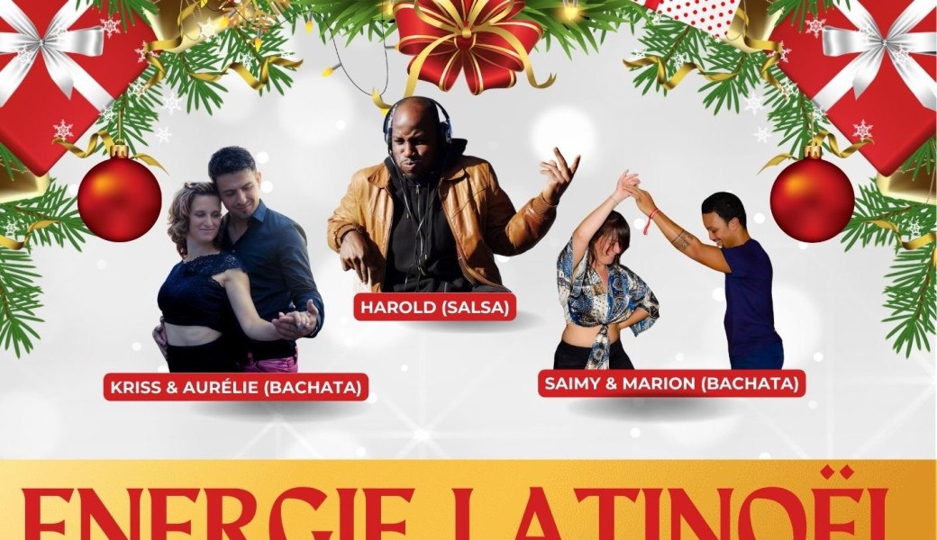 Energie Latinoël Stages et Soirée Salsa Bachata y Fiesta