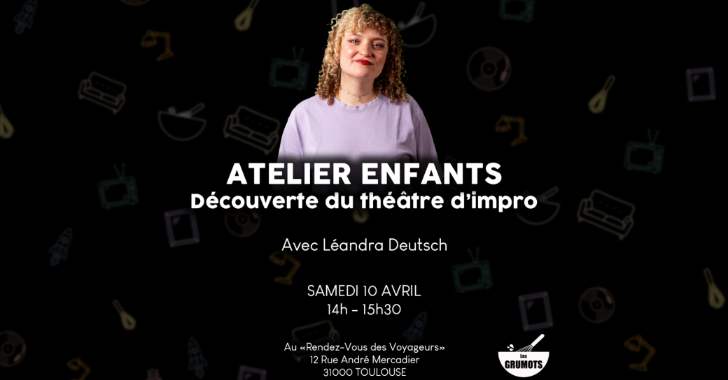 Enfants - Découverte du Théâtre d'impro (avec Léandra Deutsch)