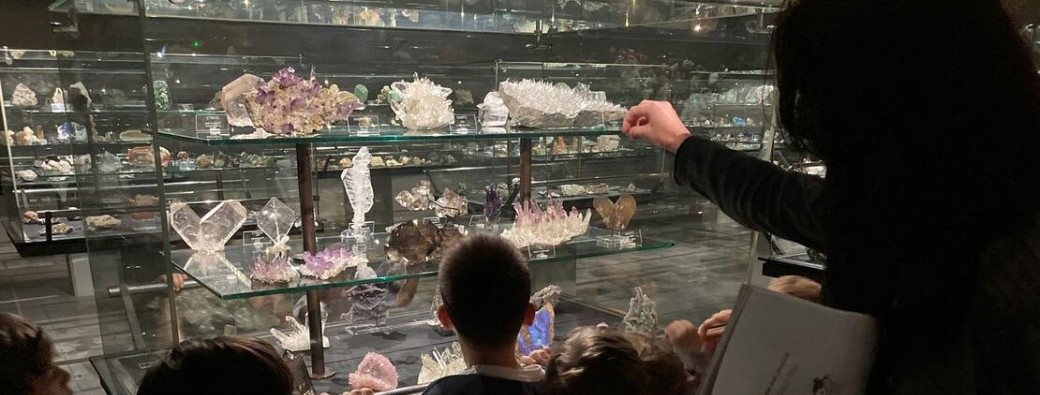 Enfants du patrimoine : Visite du Musée des minéraux de Sorbonne Université 