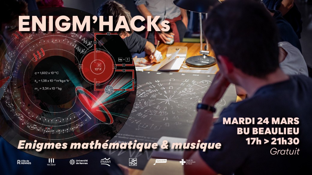 ENIGM’HACKS : Relevez un défi mathématique et musical !