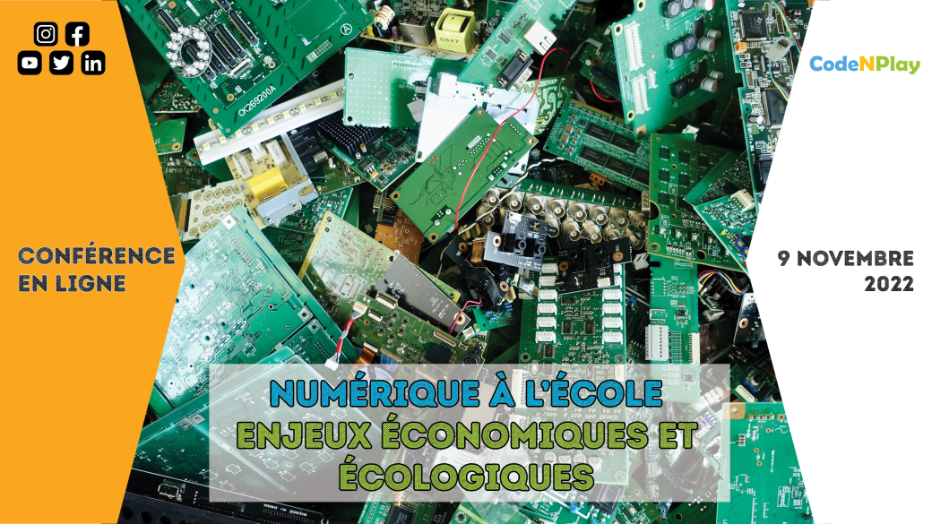 Enjeux économique et écologique du numérique à l’école